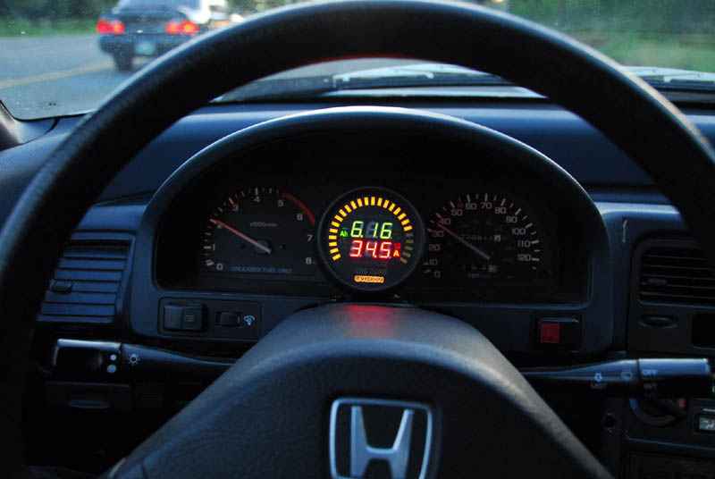 EVision in my Honda ACRX